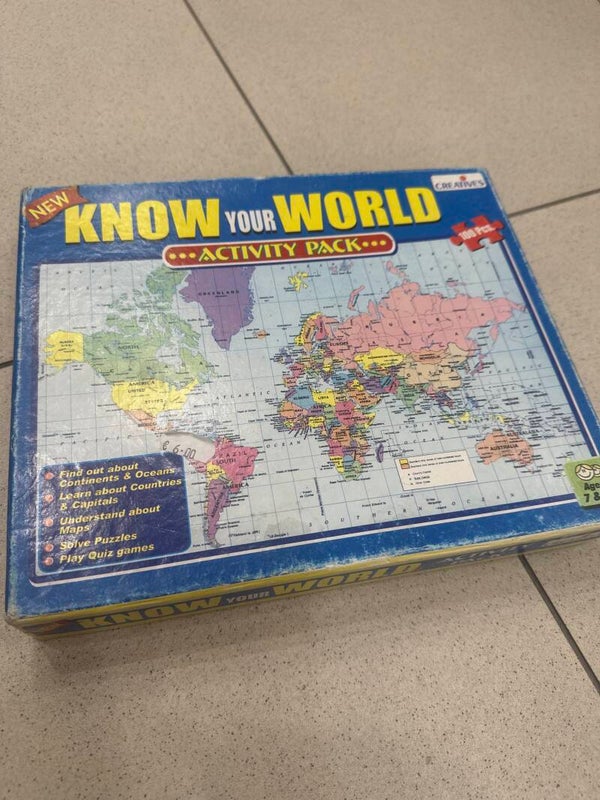 Know your World Activity pack -Games*