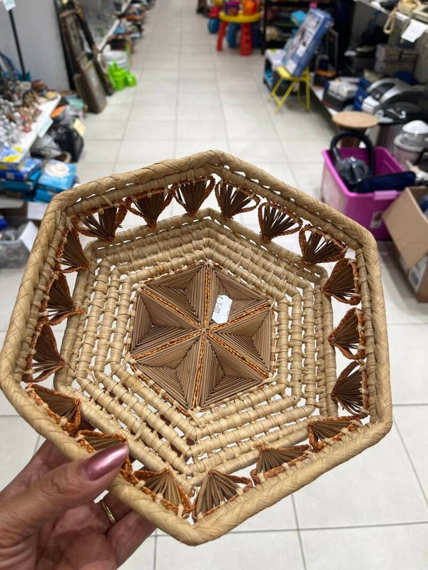 Hand woven basket- Supplies ***
