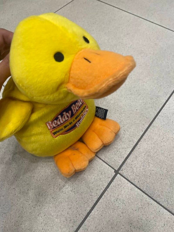 Vintage Beddy Bear Duck soft toy - Toys*