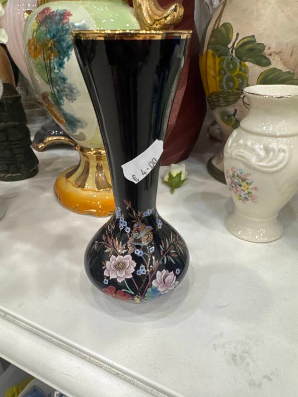 Chinese Floral Vase - Decor