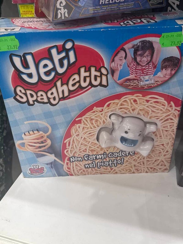 Yeti spaghetti - games*
