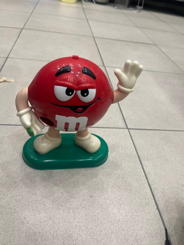 1990s Red M&M character candy dispenser - Supplies*