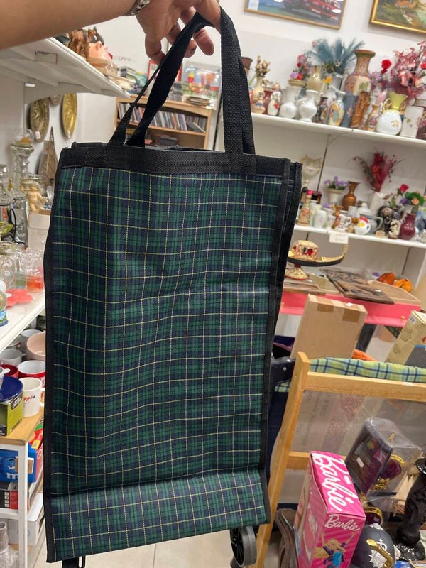 Folding Shopping Bag With Wheels - Supplies