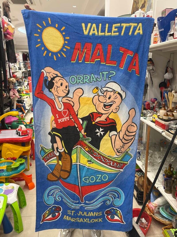 Popeye Malta Beach Towel - Summer*