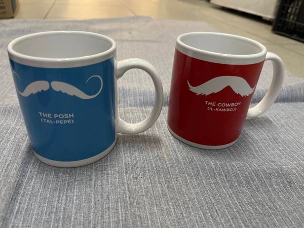 Moustache Movember - €2 Each - Mugs