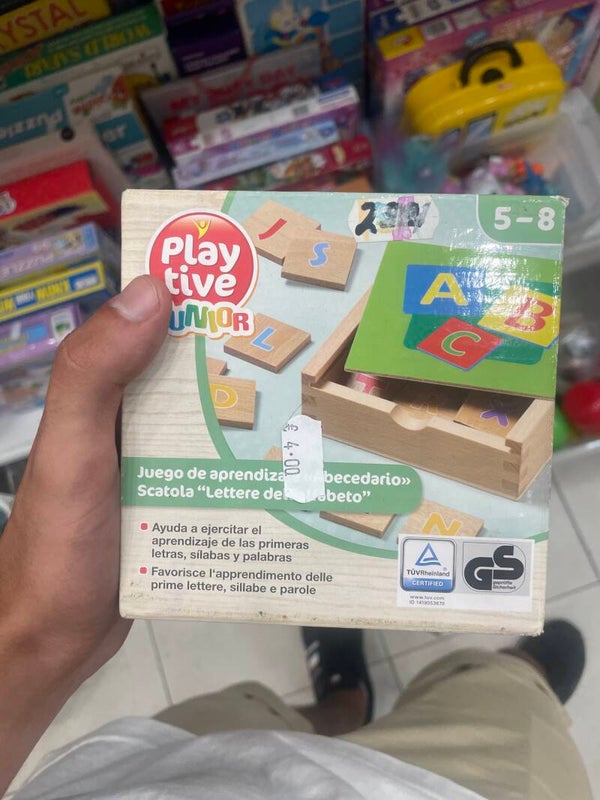 Wooden Alphabet Set - Games*