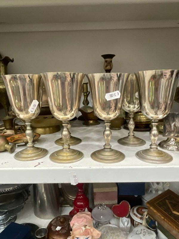 EPNS chalices (€3 each) - Decor*