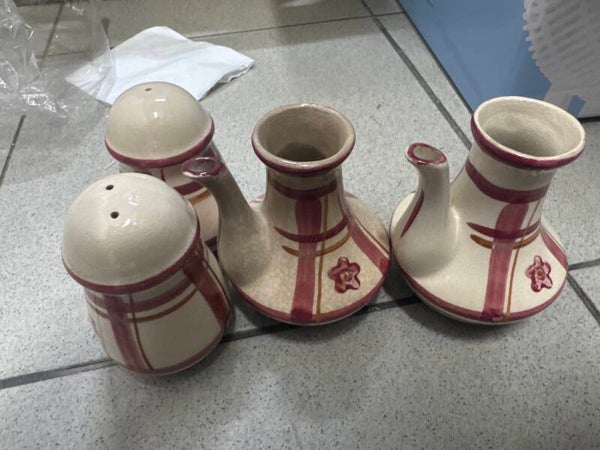 Ceramic Table Condiment Set - Supplies ***