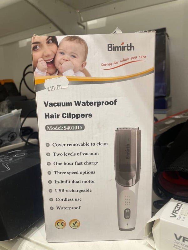 Vacuum Waterproof Hair Clippers - Electric **