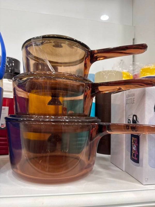 Glass Ceramic Pot- Supplies ***