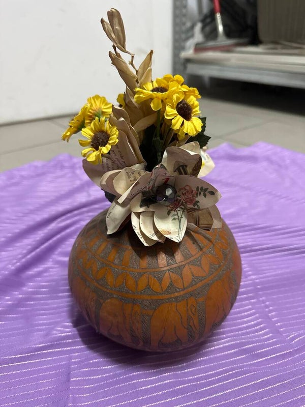 carved gourd art- Decor ***