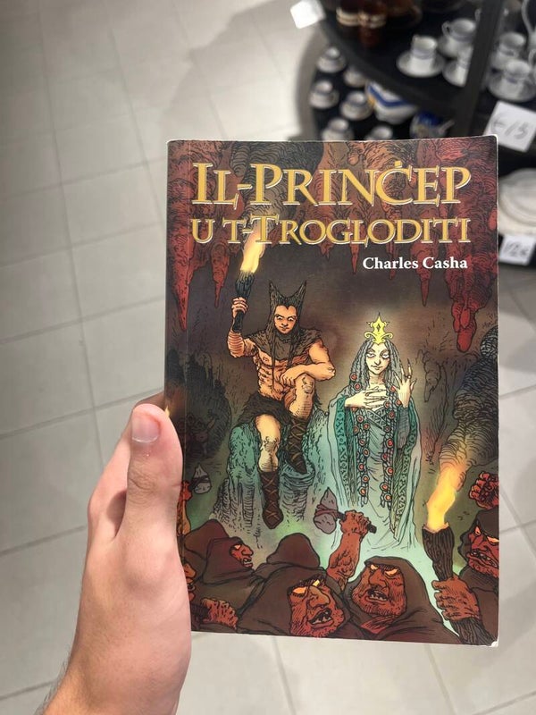 Il-Prinċep u T-Trogloditi - Books