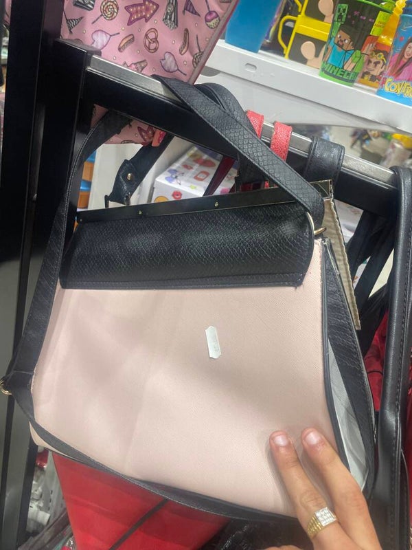 Black and pink handbag - Bags*