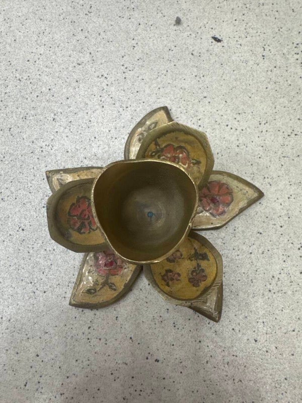 Mini Candle Holder - Brass