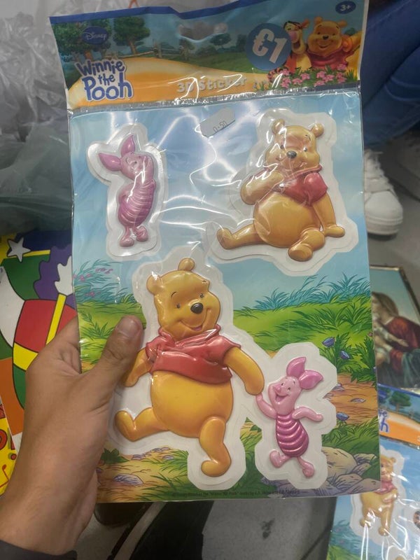 Winnie The Pooh 3D stickers - stationary*