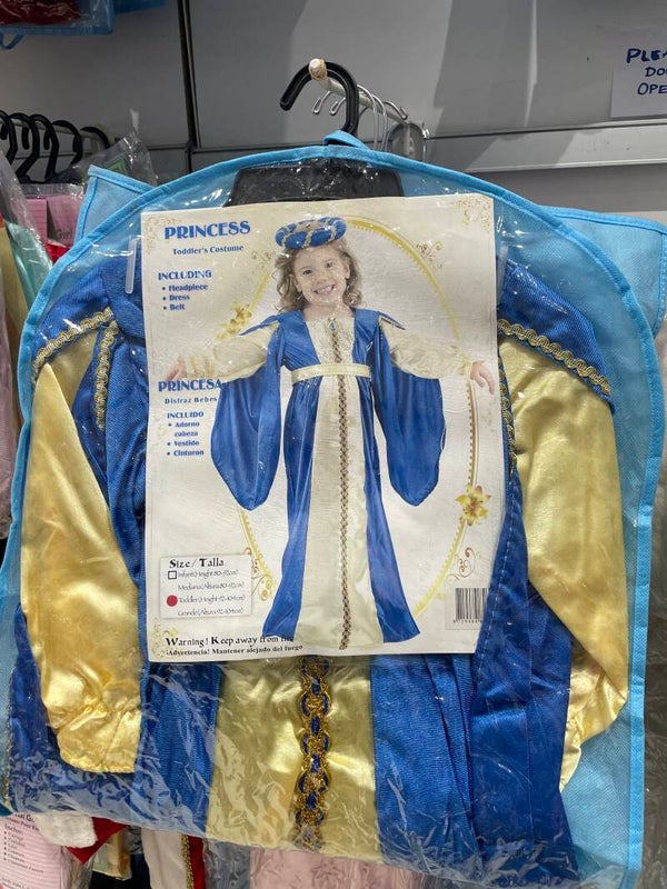 Princess Toddler’s Costume - Carnival