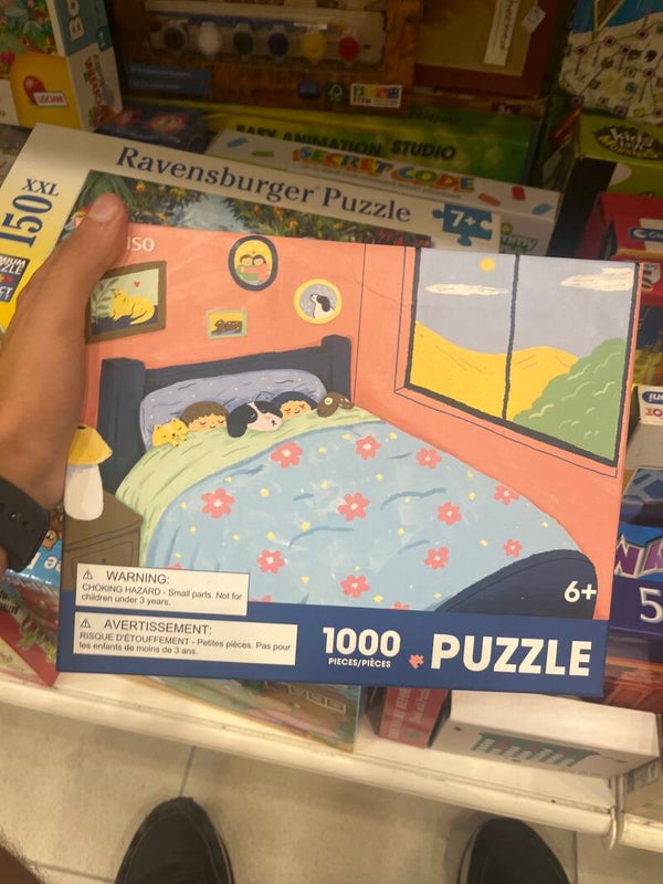Miniso 1000 piece Puzzle - games*