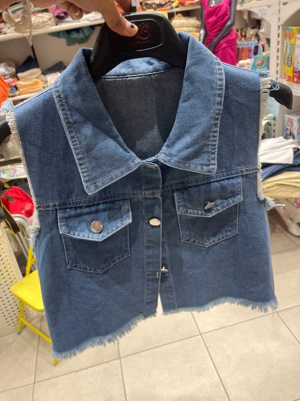 Girls Cropped Top - Size 15 Years