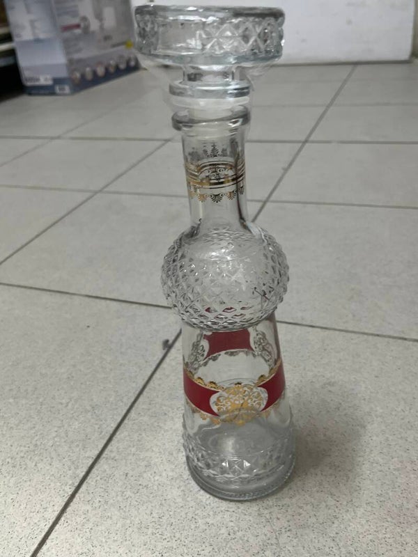 Glass Whiskey Bottle - Supplies