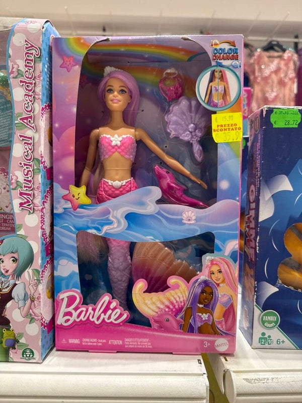 Barbie Mermaid Doll - Toys***
