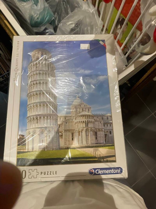 Leaning Tower Of Pisa Puzzle 1000 Pcs - New - Games