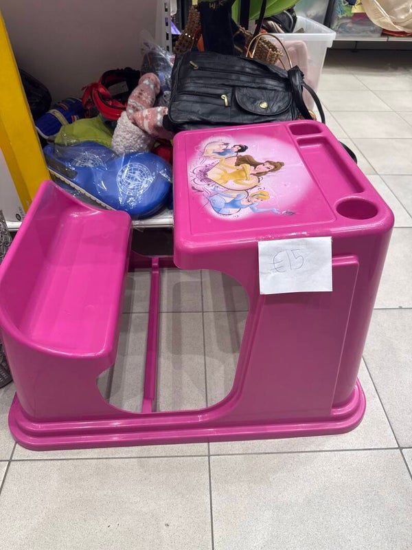 Plastic Study desk and chairs -Supplies ***