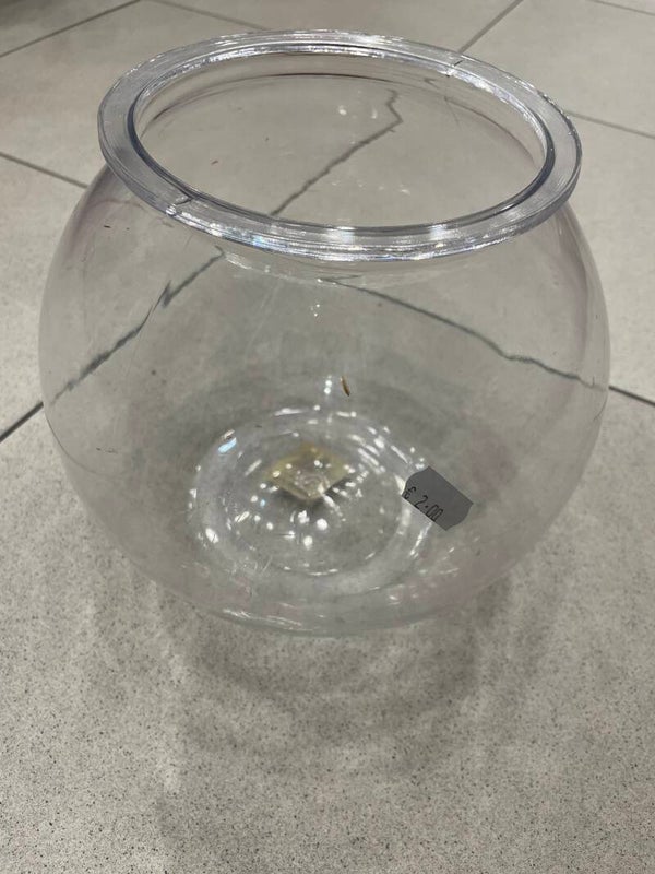 Transparent Plastic Bowl- Supplies ***