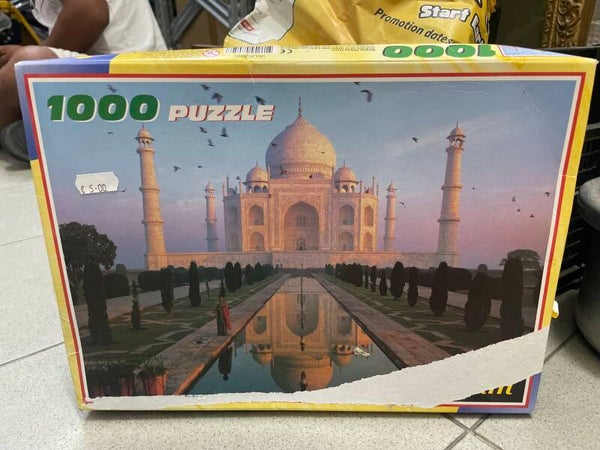 1000 Pcs Taj Mahal Puzzle - Games