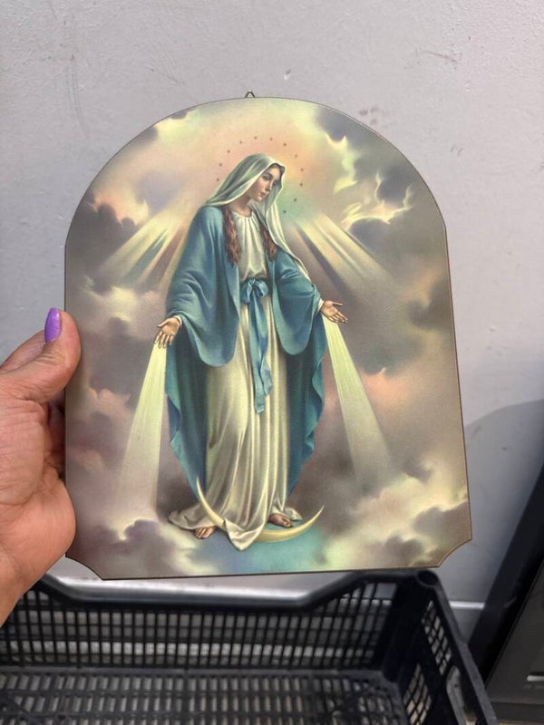 Oval picture lady of grace- Religious ***