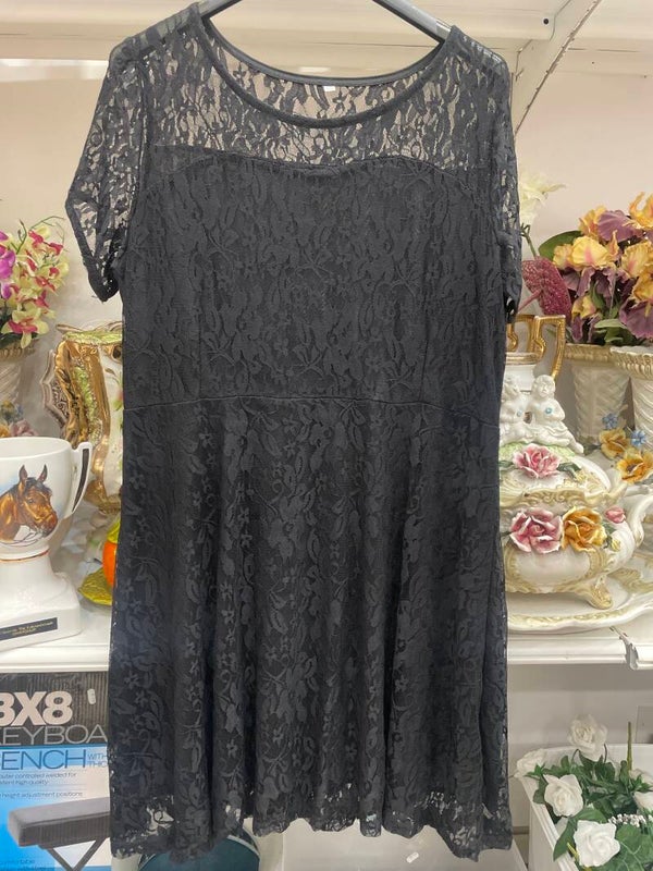 Women Black Dress - Size L