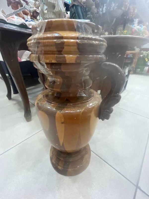 Multi Layers wooden Urn - Vintage