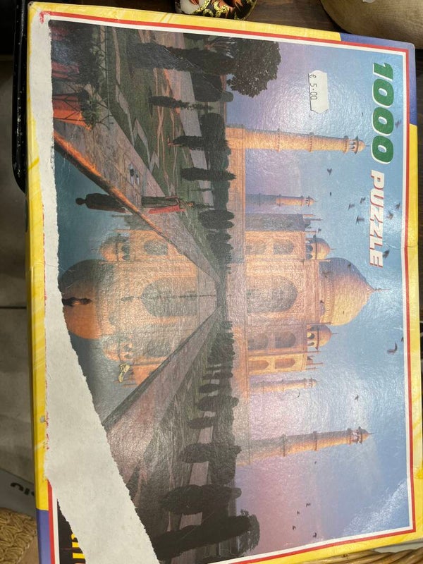 Taj Mahal India Puzzle 1000 Pcs - Games