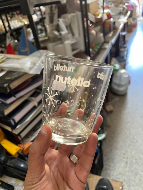 Nutella Glass - Collectible