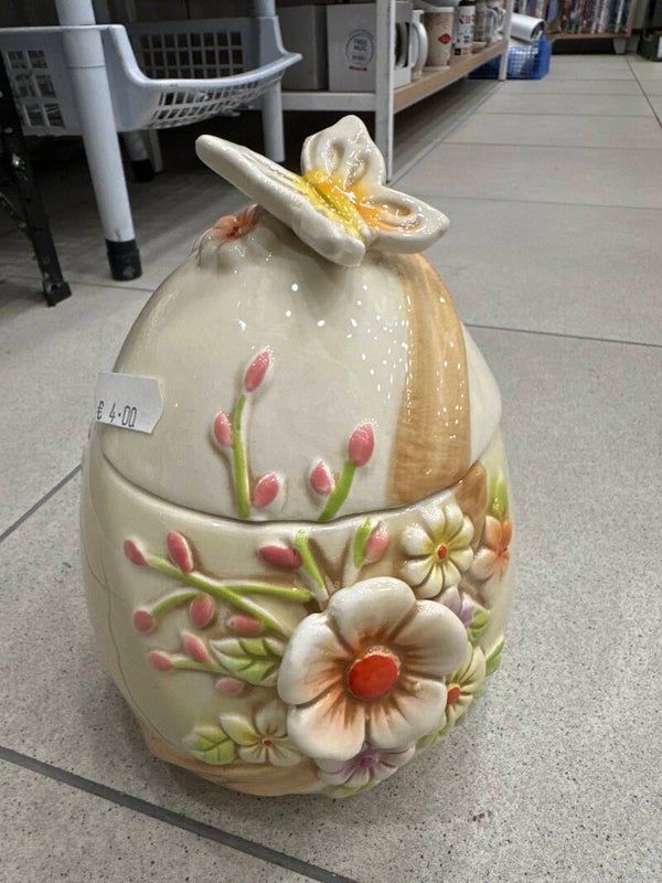 Porcelain Trinket Box-Supplies*