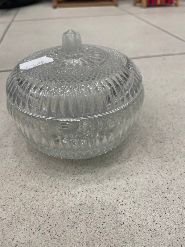 Glass decorative bowl  - decor*