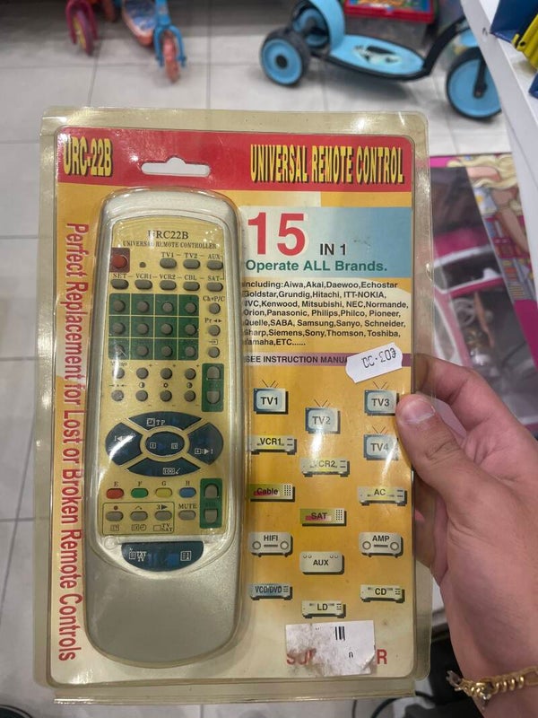URC22B series universal remote control - Electric*