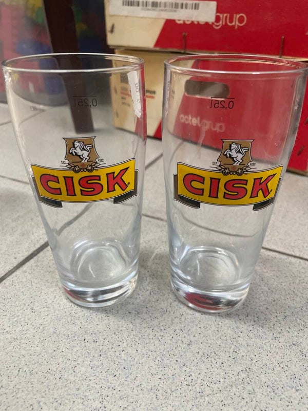 Cisk Glasses-2€ each-Supplies**