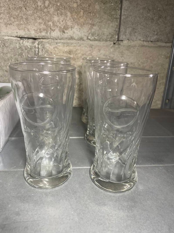 Pepsi Glass x6- glasses *