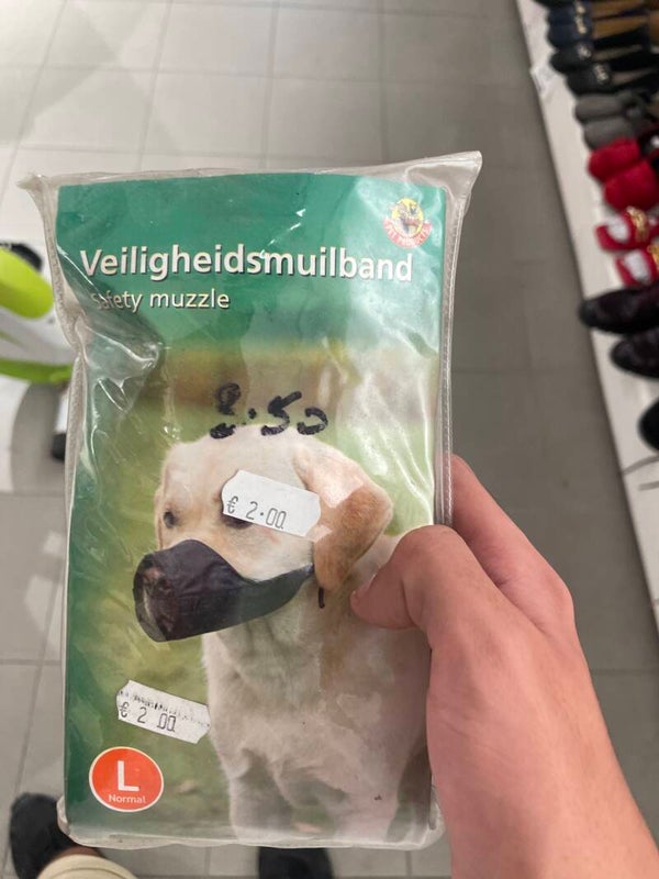 Dog safety Muzzle - Pets*