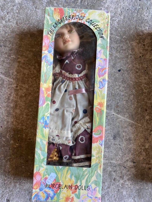 Porcelain Doll Medium - Collectible