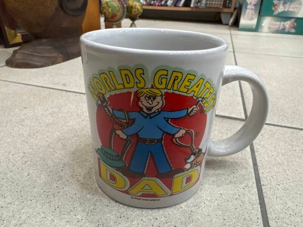 Worlds greatest dad mug- Mugs ***