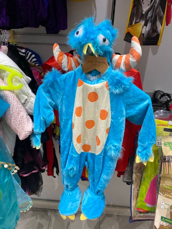 Boys Mini Monster Carnival Costume - Size 12-18 Months