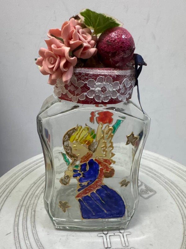 Decorative Glass Jar - Decor***
