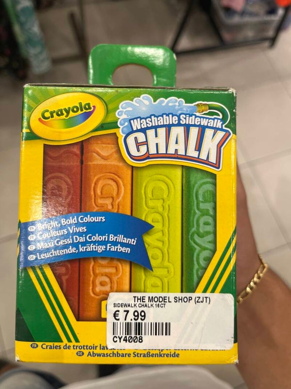 Crayola Washable Chalk - Stationary*