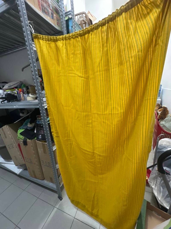 Yellow Curtain- Supplies ***