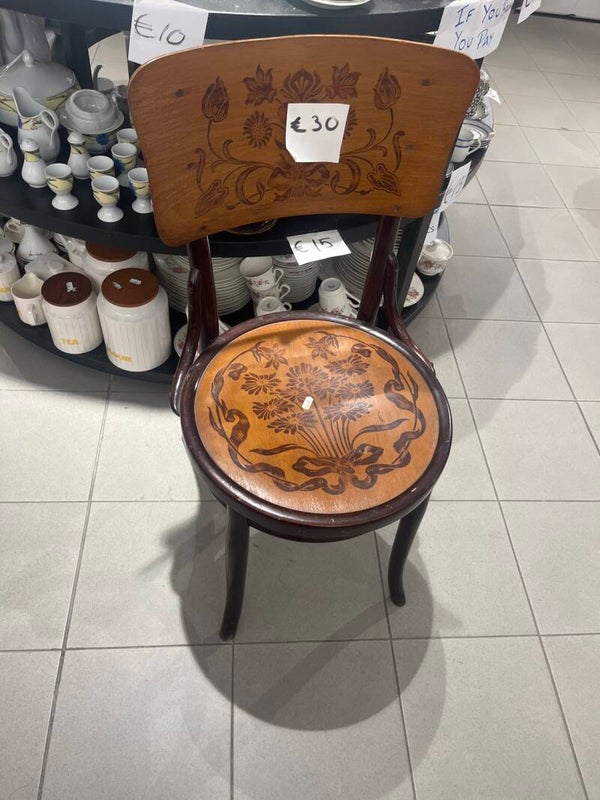 Art Nouveau bentwood chair - furniture*