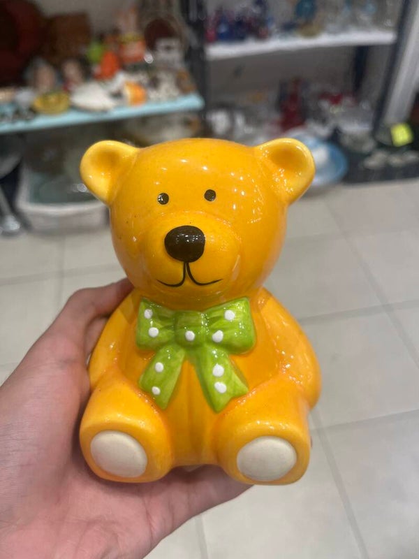 Teddy bear money box - Decor*