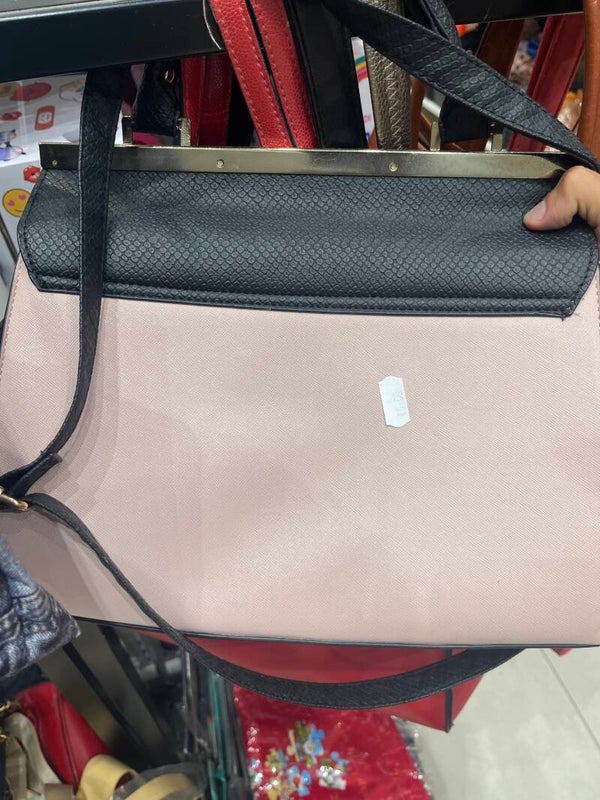 Leather Hand bag - Bags*