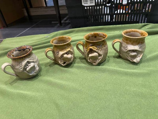Pretty ugly pottery- Mugs***