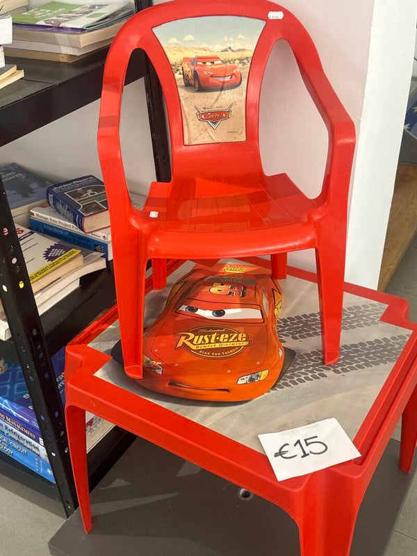 Cars Table and Chair set - supplies*